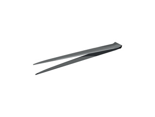 Vector illustration of metal tweezers tool.