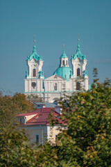 Fototapeta premium Cathedral of St. Francis Xavier in Grodno
