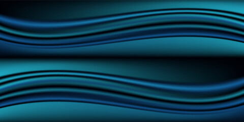 Color gradient lights on black background, abstract blue and red grain gradation texture, abstract background vector