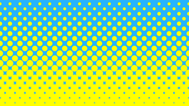 ポップで可愛いハーフトーンの背景素材