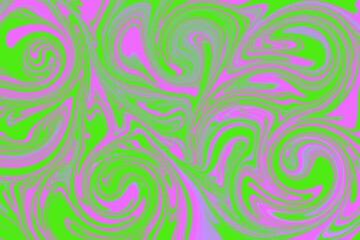 fluorescent light green and pink color marble pattern seamless background

