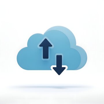 Cloud Upload Download Icon