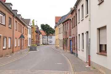 Obraz premium Blick in die Altstadt von Xanten am Niederrhein 
