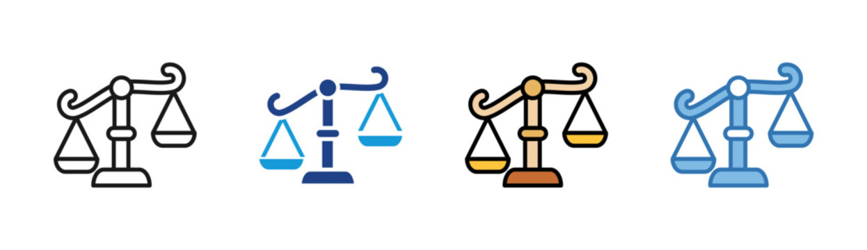 Fair Trade icon set multiple style collection