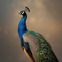 Obraz premium portrait of a peacock