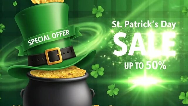 ST PATRICK'S DAY - VECTOR ILLUSTRATION
