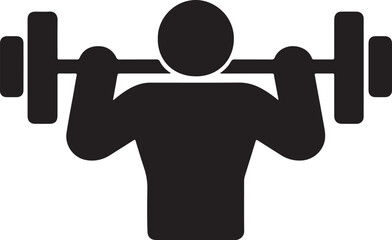 Naklejka premium Fit Nation Gym Fitness Center