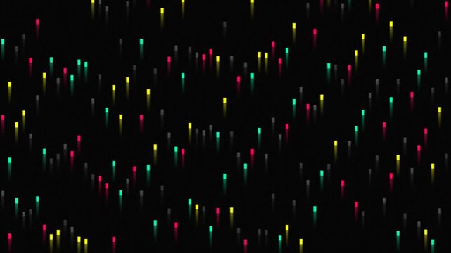 Colorful abstract motion background with vibrant streaks