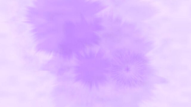 Abstract art depicting motion with vibrant purple background patterns