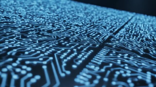 Intricate Circuit Board Design - A Technological Marvel.