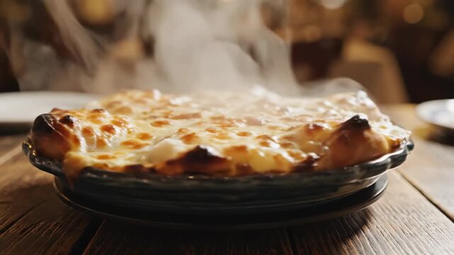 Delicious Baked Dish - A Culinary Delight with Golden Crust.