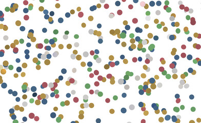 Obraz premium Abstract background featuring colorful random dots, ideal for festive designs, celebrations, and pa