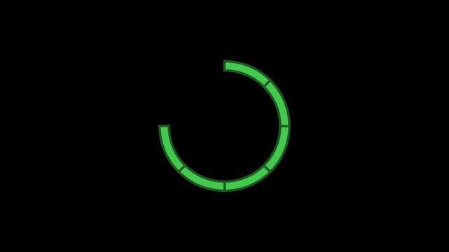 Loading circle animation