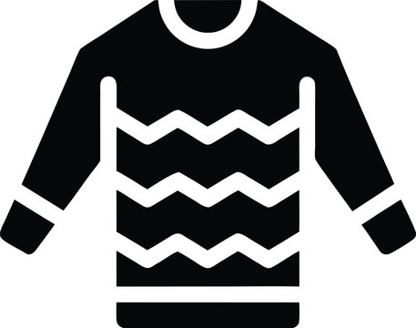 unraveling sweater to reuse yarn silhouette vector illustration on transparent background