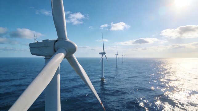 Offshore Wind Turbines in Open Ocean