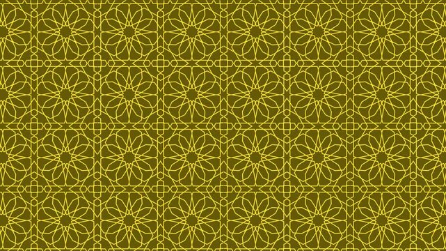 Abstract Floral Flower Pattern Motion Background Animation