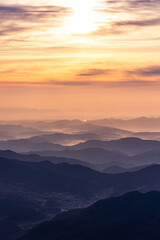 Fototapeta premium Hapcheon Odosan Mountain