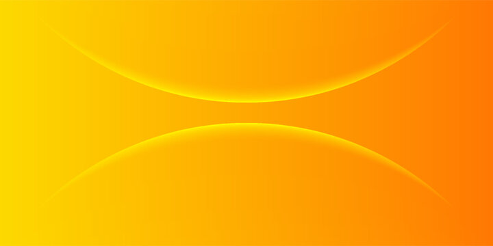 Abstract bright yellow and orange background with glowing curved lines. Modern minimalist gradient design for energy concept, summer sale banner, technology header, and vibrant digital wallpaper.