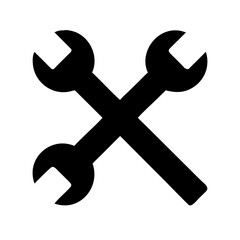 Maintenance Service Wrench Icon