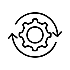 Circular Rotation Arrow Icon