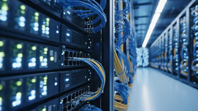 Data Center Infrastructure - A Deep Dive into Server Racks and Cables.