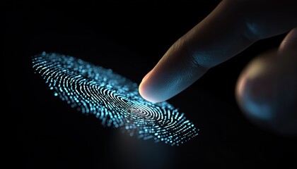Secure Fingerprint Password For Enhanced Cyber Safety: Ideal For Touch Id, Login Screens, And Maximum Security Measures.