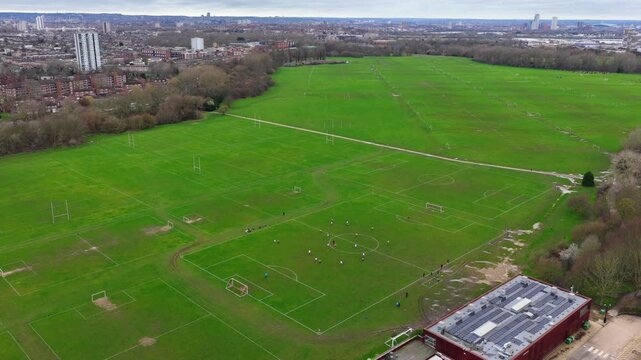 Football Soccer Fields Hackney East London