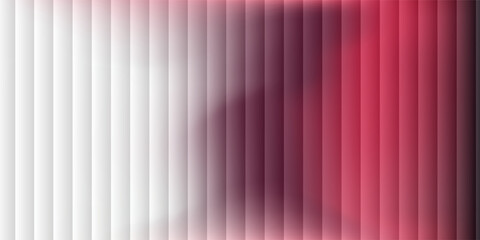 A striking abstract mesh gradient combining white, red, and black tones. Rounded shapes and soft noise introduce a fluid and textured appearance, creating a dynamic and bold design. © RIZKI IBRAHIM