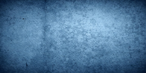 Obraz premium Aged blue grunge texture featuring a dark weathered concrete wall pattern with a rough vintage paint surface for a dirty industrial backdrop design