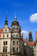 Obraz premium Dresden Castle or Royal Palace in Dresden, Saxony