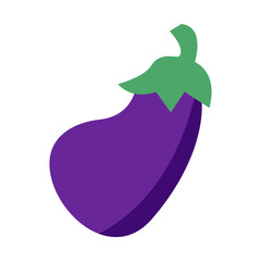 Eggplant icon design illustration