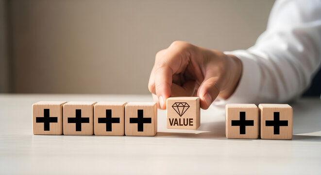adding value to business strategy for growth and success with positive impact on overall performance