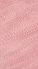 Fototapeta premium Diagonal lines score the surface of a uniformly colored soft rosy background material.