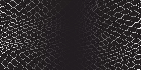 Mesh texture for fishing nets. Seamless pattern for sportswear or soccer goal, volleyball net, basketball hoop, hockey, athletics. Abstract net background for sports © ipin