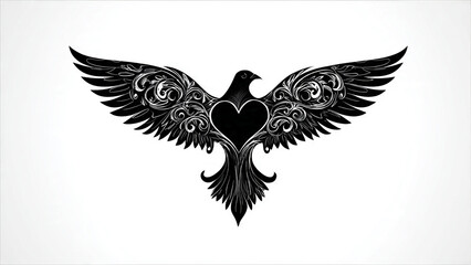 Obraz premium eagle with wings