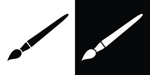 Paint brush vector icon