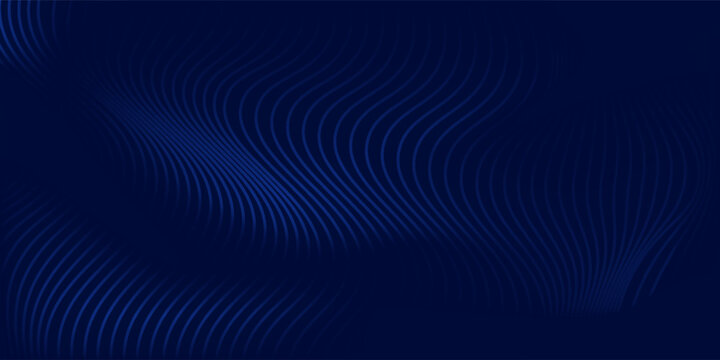 Premium background design with diagonal dark blue lines pattern. Vector horizontal template for digital luxury business banner