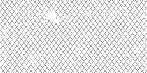 Seamless net pattern with wire mesh and grid texture. Abstract design for soccer, fishing, and sports goals in black and white © Hadori