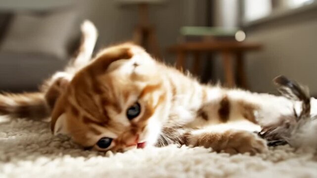 Adorable Kittens Playful Moments Captured on Camera.