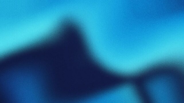 Blue grainy mesh gradient abstract motion background animation