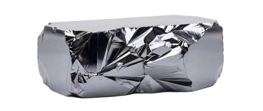 Ultra-pure geometric polycrystalline silicon chunk isolated on transparent background for semiconductor industry visuals and microchip manufacturing technology concepts