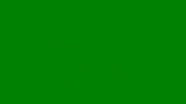 green screen looping animated background