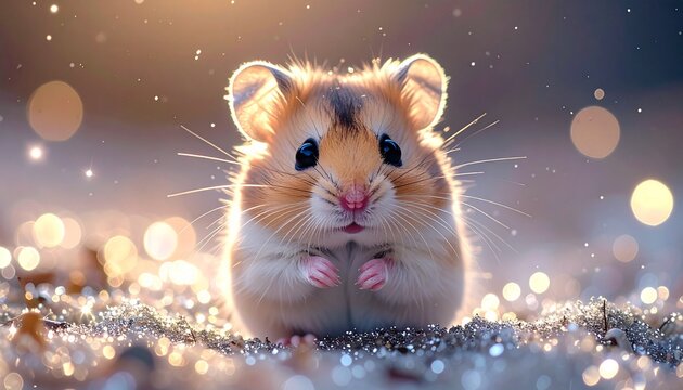 Sternenstaub-Baby-Hamster