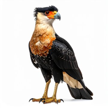 Raptor Crested Caracara (Caracara plancus), real 