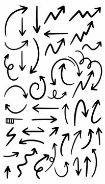 hand drawn arrows