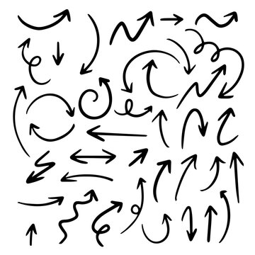 hand drawn arrows