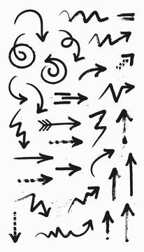 hand drawn arrows