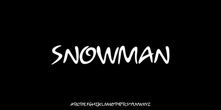 Elegant Font. Groovy Font. Graffiti Font. Creative Hand Drawn Uppercase and Lowercase. Street Art Classic Lettering Fashion Designs Typography modern decorative vintage concept vector