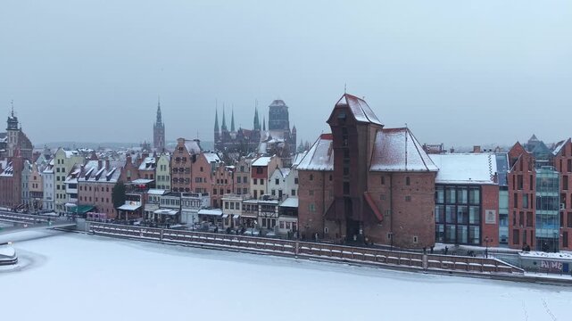 Gdansk, Poland- View of the Old Town