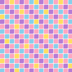 Easter Mosaic Background Paper Pattern Design